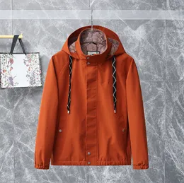 2023 Designer Herbst Herrenjacke Rot Doppelbuchstabe Colpus Tasche Kanada Nord Winter Einfarbige Kapuzenjacken Herren Business Parker Kleidung Orange 48-56