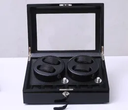 2017 DHL caja de accesorios de reloj de fibra de carbono de madera caja de bobinadora de reloj para relojes rotadores movimiento de almacenamiento cajas de ratator bobinadoras br8385651
