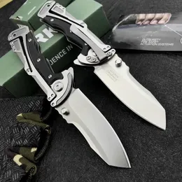 Coltello tascabile tattico a molla per sopravvivenza aperta da campeggio CKT 5190 Coltello pieghevole da uomo 3 107 Lama liscia satinata299K