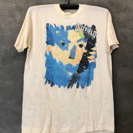 Camiseta casual The Outfield Play Deep capa do álbum West Coast hiphop rock masculino e feminino tendência de camiseta de manga curta