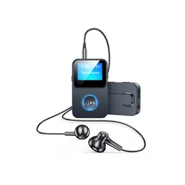 C33 Bluetooth 5.0レシーバーLEDディスプレイCILP音楽MP3プレーヤーTF 3.5mm AUXワイヤレスオーディオアダプターヘッドフォンカーテレビPC