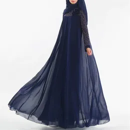 Moda muzułmańska sukienka Abaya Islamskie ubranie dla kobiet Malezja Jilbab Djellaba szat mułane Turkish Baju Kimono Kaftan Tunik264T