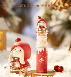 Lip Balm Cute Rumor Bunny Lipstick Christmas Little Red Riding Hood Limited Velvet Fog Matte Glitter Lip Glaze Gifts 230712