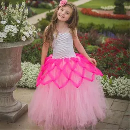 Sukienki dla dziewczynek księżniczka sukienka w kwiaty letnia tutu ślubna impreza urodzinowa dla dzieci dla dziewczynek maluch tiulowa suknia balowa