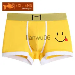 Onderbroek EXILIENS Katoen Boxer Mannen Ondergoed Cueca Bermuda Masculina Ropa Interieur Hombre Heren Boxers Man Calzoncillos Homme M3XL J230713