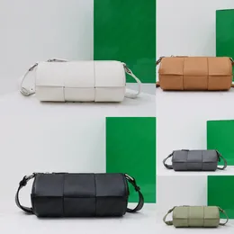 10a ny designe mini canette väskor kvinnor bun axel tygväskor godis riktiga fårskinn väskor satchel moln stickning modemärke kvinnors handväska med låda