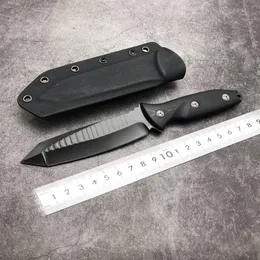 Marfione Custom Bork SOCOM ALPHA Fixad knivcamping Hunting Ficka utomhusfrukt EDC Tool Militär Tactical Gear Combat Defense K3403