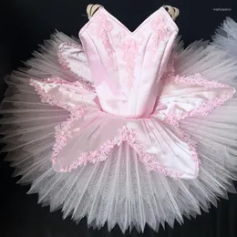 Podiumkleding Komt Professionele Hoge Kwaliteit Costom Kleur Maat Kinderen Meisjes Volwassen Vrouwen Prestaties Roze Ballet Tutu