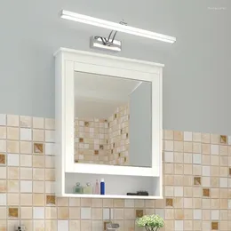 Candeeiros de parede 7W/8W/10W/12W LED arandela luz do banheiro espelho de vaidade lâmpada frontal SMD 2835 acrílico chuveiro quarto quarto