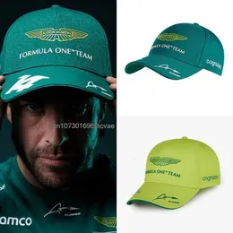 s Hohe Qualität Alonso Aston Martin Fernando Team Gorra Baseball Cap Buchstaben Hut Einstellbare Sonnenhüte Gorras Hombre 2023 230713