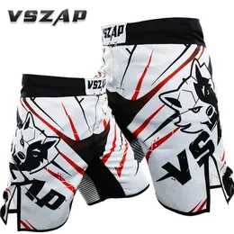 Men's Shorts MMA Shorts Jiujitsu Brazil Bjj Short Vszap Men's Muay Thai Fight Pants Gym Mixed Martial Arts Kickboxing Boxing Training Shorts 230712