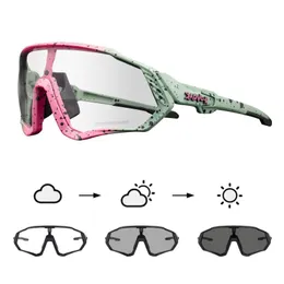 Наружные очки Kapvoe Cycling Glasses MTB 5 объектив Поляризованные дорожные солнцезащитные очки мужчины UV400 горные женщины спортивные велосипедные очки 230713