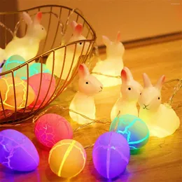 Strings Lights Lamps Decor String Operated Home Eggs& Wire Battery Party Light Easter LED