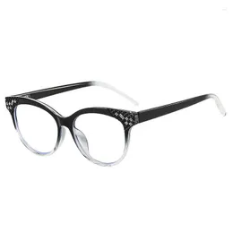 Sunglasses DOISYER 2023 Est Fashion Women Cat's Eye TR90 Glasses Frame Vintage Anti Blue Light Blocking