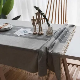 Table Cloth Cfen A's Quality Tassel Lace Rectangle TableCloth Home Kitchen Party Barquet Cover Cover Place Place 1pc