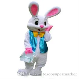 2017 Professional Easter Bunny 마스코트 의상 Rabbit 성인 1976처럼 판매