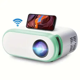 Mini taşınabilir projektör, Q11, ev sineması/dış mekan video, 1080p desteklenen, akıllı telefon/dizüstü bilgisayar/hdmi/usb.etc ile uyumlu.
