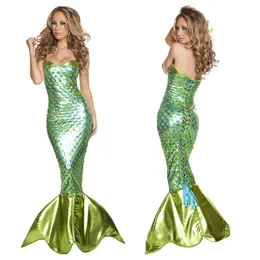 Urban Sexy Dresses Cosplay Anime Mermaid Tail Skirt Costumes Sets Jumpsuits Stage Show Party Sequin Dress for Women Halloween Carnival Fancy 230712