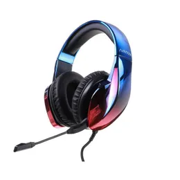 Und 2024 argumentieren!Headworn Hören 7.1 Virtuelle Surround -Sound -eSport -Spielkopfhörer, Fernbedienungs -Computer -Kabel -RGB -Blendung