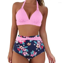 Women's Swimwear Sexy Large Swimsuits Female Plus Size With Push Up Beachwear Two-Piece Bathing Suit Sports Pool Swimming