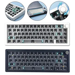 Keyboards GMK67 Customized Mechanical Keyboard Bluetooth 2 4G Wireless swappable for Desktop Laptop PC 230712