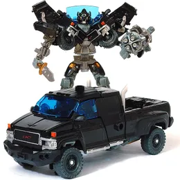 Brinquedos de transformação Robôs HAIZHIXING 18cm Cool Transformation Toys Robot Car Anime Action Figure Aircraft Model Plastic ABS Kids Toy H603 NO BOX 230713