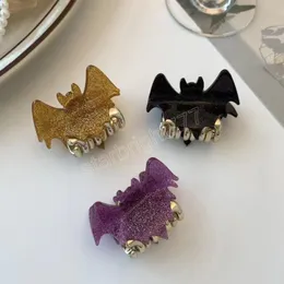 Halloween Pipistrello Pipistrello Fermaglio per capelli in lega Copricapo Accessori per capelli per donne Forniture per feste per festival per ragazze