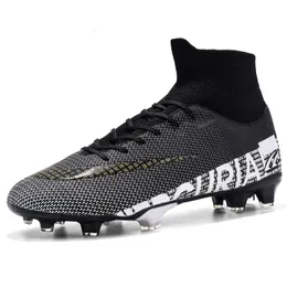 أحذية السلامة المهنية البالغة FG/TF Soccer Shoes غير زلاجة طويلة المسامير كرة القدم أحذية الشباب الأطفال عالية الكعب أحذية Turf Soccer Shoes 230713