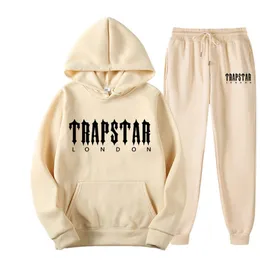 Men's Tracksuits 2023 Mens Clothes Trapstars 2 Pieces Set Hoodie SweatshirtSweatpants Suit Hoodies Sportswear Jogging Homme Women 230713