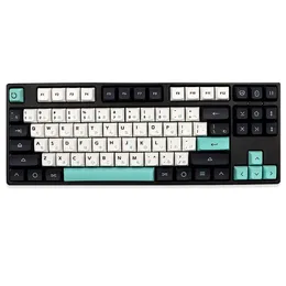 Tangentbord Geoma Keycap pbt XDA Japanska Koreanska DE FR ES AZERTY Tangentlock För dz60 RK61 gk64 68 84 980 Tangentbord gmk Tangentbord Alice Mellanslag 230712