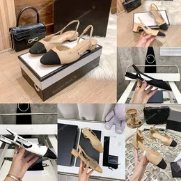 Tasarımcı Ayakkabı Kayıtlı Topuk Deri Buzağı Sandal Moda Yüksek Topuklu Bayanlar Elbise Ayakkabıları Klasik Siyah Kayıtlı Sandallar Bahar Sonbahar Yuvarlak Toe