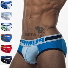 Mutande Vendita calda Raso di cotone Uomo sexy Intimo Slip Uomo Mutande Intimo Mutandine gay Sospensorio Slip da uomo Lingerie J230713