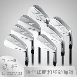 Mäns ursprungliga golfklubbar Lazestaim MB Iron Set CNC Forged Machining High Quality med vanlig styv stålgrafitaxelhuvud