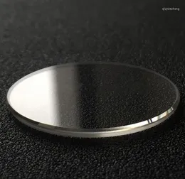 Kits de reparo de relógios vidro de safira plano cristal redondo parte da tampa frontal com anel à prova d'água para 276200 124300