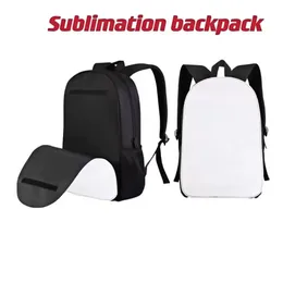 Sublimation DIY Backpacks Blank other office Supplies heat transfer printing Bag Personal Creative Polyester School Student Bag