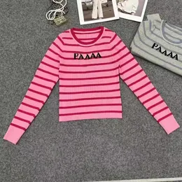 Женский свитер Four Seasons Thin Stripe Fashion с длинным рукава