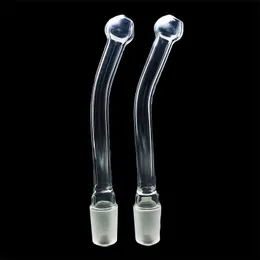 18 mm szklany męski ustnik zakrzywiony wysokiej jakości szklany adapter szklany ustnik do bonga wodnego
