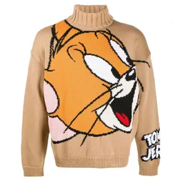 GCDS Populära logotyppar Ströja Tom och Jerry Style i Stock Man Women Autumn och Winter Warm289i