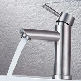Bathroom Sink Faucets Black Faucet Robinet 304 Stainless Steel Kran Vanity Basin Grifo Lavabo
