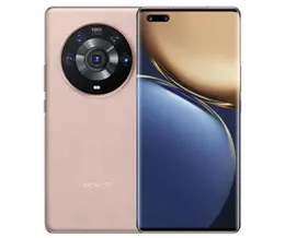 Officiell Original New Honor Magic 3 Pro 5G mobiltelefon Snapdragon 888 Plus Octa Core 6.76 4600mAh 66W 50MP bakre fyra kamera NFC