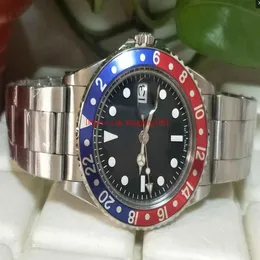 6 Styles Yüksek Kaliteli İzle BP Fabrika 40mm Vintage 1675 GMT Pepsi Dial Sapphire Asya 2813 Hareket Mekanik Otomatik Erkekler WATC262V