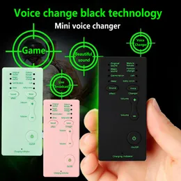 Mobile phone Voice changer Different Camouflage Sound Changes Device For Computer Laptop Mobile Phone Tablet PC Game Machine Converter