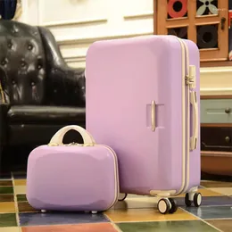 Suitcases 20 22 24 26 Inch Fashion Trolley Suitcase And Travel Bag Valise Cabine Valiz Koffer Maletas Carry On Rolling Luggage