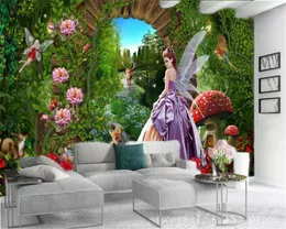 Wallpapers 3d Wallpaper Fantasy Forest Tiger And Butterfly Elf Customize Your Favorite Premium Atmospheric Interior Decoration