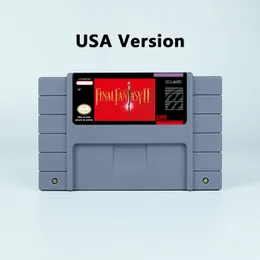 Hårddiskar Final Game Fantasy Series Mystic Quest II III IV V VI - RPG Game Cartridge USA NTSC -version för SNES Console Battery Save 230713