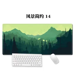 300*600*3 MILLIMETRI Natura Paesaggio Mouse Pad Gaming Computer Personalizzato Nuovo Mousepad Scrivania Tappetini In Gomma Naturale Antiscivolo PC Mouse Mat Pad