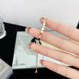 2024Luxury Designer Bransoletka klasyczna 18 -karatowa złota prosta bransoletka ula dla kobiet mężczyzn urok biżuterii