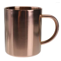 Muggar rostfritt stål mugg Moskva Mule Beer Coffee Milk Cup Drinkware Cocktail Steins Bar Kitchen Tool