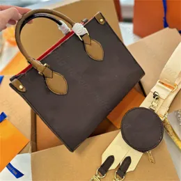 Top handle totes 9A quality designer the tote bag Shoulder bag Luxury handbag purses travel High capacity Shopper Bags brown flower Cross body beach pochette bags
