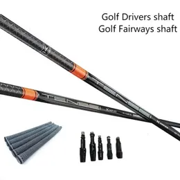 クラブヘッドブランドTensei Pro Orange 1K Golf Drivers Shaft Wood Sr R S Flex Graphite Free Assembly Sleeve and Grip 230713